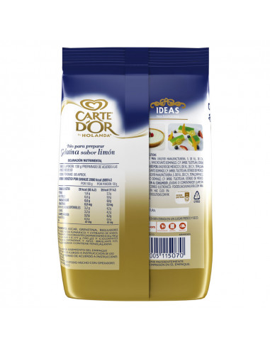 Carte D'Or® Gelatina de Limón 600 gr