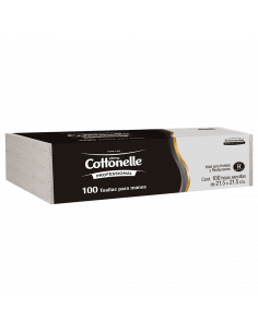 Toalla manos interdoblada...