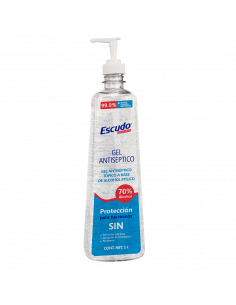 Gel antiséptico escudo de 1lt