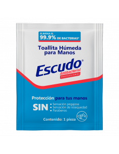 Toallita húmeda escudo para...