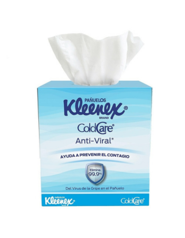 kleenex caja pañuelos papel recurso estornudo gripe catarro mocos  constipado resfriado - Farmacosalud
