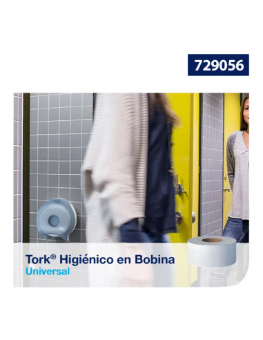 Tork Higienico en Bobina Universal...